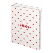 Фотоальбом BRAUBERG «Cute hearts» на 200 фото 10х15 см, твердая обложка, 391427
