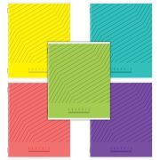 Тетрадь А5 48 л. STAFF «College», скоба, клетка, офсет №2 ЭКОНОМ, обложка картон, «ЯРКАЯ», 405624