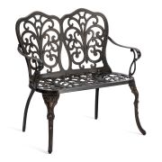 Скамья Secret De Maison Symphonie сплав металла/алюминий, бронза/bronze, 95х56х92см