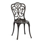 Стул Secret De Maison Mozart алюминиевый сплав, 53х41х89см, бронза/bronze