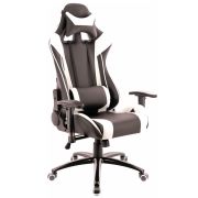 Кресло Everprof Lotus S6 Экокожа Черный/Белый