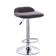 Стул барный Everprof Form Экокожа Черный