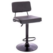 Стул барный Everprof Bit Экокожа Черный