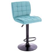 Стул барный Everprof Richy Ткань Бирюзовый