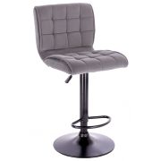 Стул барный Everprof Richy Ткань Серый