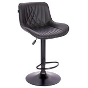 Барный стул Everprof Grace Black Экокожа Черный