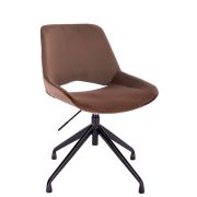 Стул обеденный Everprof Oscar (Оскар) Ткань Шоколадный