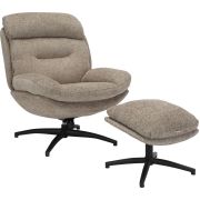 Кресло мягкое Everprof Kiwi (Киви) Ткань Бежевый