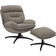 Кресло мягкое Everprof Kiwi Ткань Светло-коричневый