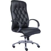 Кресло Everprof Monaco Экокожа Черный