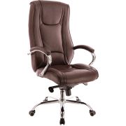 Кресло Everprof King M Экокожа Коричневый
