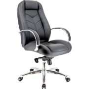 Кресло Everprof Drift Lux (Дрифт Люкс) LB Экокожа Черный