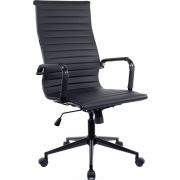 Кресло Everprof Rio Black (Рио Блэк) T Экокожа Черный