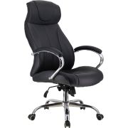 Кресло руководителя Everprof Forum TM Экокожа Черный