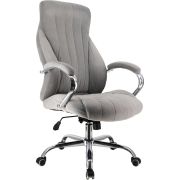 Кресло руководителя Everprof Coral Ткань Серый