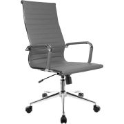 Кресло Everprof Rio T Экокожа Серый