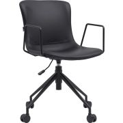 Операторское кресло Everprof Expo (Экспо) Экокожа Черный