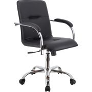 Кресло Everprof Samba T Экокожа Черный