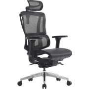 Эргономичное кресло Everprof Mega (Мега) Сетка Черный
