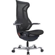 Эргономичное кресло Everprof Atom Black (Атом Блэк) Сетка Черный