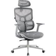 Эргономичное кресло Everprof Alfa Grey Сетка Серый