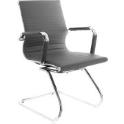 Кресло Everprof Leo (Лео) CF Экокожа Серый