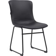 Кресло для посетителей Everprof Expo (Экспо) CF Экокожа Черный