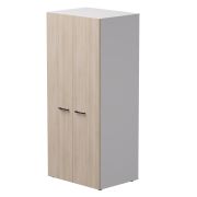 Гардероб глубокий Everprof EVO 800х602x1835 Белый/Дуб Соната