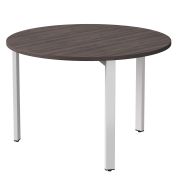 Стол переговорный Everprof EVO D1100 1100x755 Дуб Пасадена/Белый