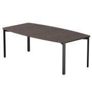 Стол переговорный Everprof EVO 2100х1100x755 Дуб Пасадена/Черный