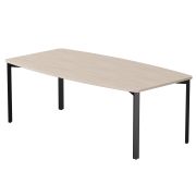 Стол переговорный Everprof EVO 2100х1100x755 Дуб Соната/Черный