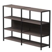 Набор стеллажных систем №1 Everprof EVO 1635x385x1120 Дуб Пасадена/Черный