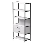 Набор стеллажных систем №5 Everprof EVO 830x385x1840 Белый/Черный