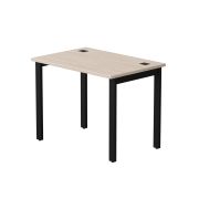 Стол прямой Everprof EVO на металлокаркасе 980х670х755 мм Дуб Соната/Черный