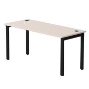 Стол прямой Everprof EVO на металлокаркасе 1580х670х755 мм Кашемир/Черный