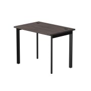 Стол прямой Everprof EVO на металлокаркасе 980х670х755 мм опоры 45гр Дуб Пасадена/Черный