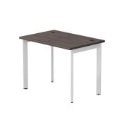 Стол прямой Everprof EVO на металлокаркасе 980х670х755 мм опоры 45гр Дуб Пасадена/Белый