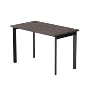 Стол прямой Everprof EVO на металлокаркасе 1180х670х755 мм опоры 45гр Дуб Пасадена/Черный