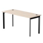 Стол прямой Everprof EVO на металлокаркасе 1580х670х755 мм опоры 45гр Дуб Соната/Черный