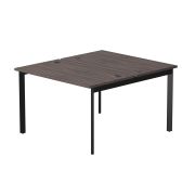 Бенч-система на 2 места Everprof EVO на металлокаркасе 1180х670(1370)x755 опоры 45гр Дуб Пасадена/Черный