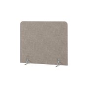 Перегородка акустическая прямая Everprof EVO Acoustic на опорах 1400х28х1200 Ткань Kiton 04