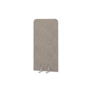 Перегородка акустическая прямая Everprof EVO Acoustic на опорах 700х28х1400 Ткань Kiton 04