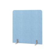 Перегородка акустическая прямая Everprof EVO Acoustic на опорах 1400х28х1500 Ткань Kiton 11