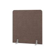 Перегородка акустическая прямая Everprof EVO Acoustic на опорах 1400х28х1500 Ткань Romeo 04