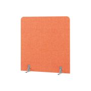 Перегородка акустическая прямая Everprof EVO Acoustic на опорах 1400х28х1500 Ткань Romeo 08