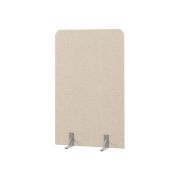 Перегородка акустическая прямая Everprof EVO Acoustic на опорах 1000х28х1600 Ткань Kiton 01