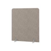 Перегородка акустическая прямая Everprof EVO Acoustic на опорах 1400х28х1600 Ткань Kiton 04