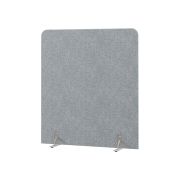 Перегородка акустическая прямая Everprof EVO Acoustic на опорах 1400х28х1600 Ткань Kiton 06