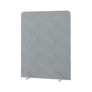 Перегородка акустическая прямая Everprof EVO Acoustic на опорах 1400х28х1800 Ткань Kiton 06