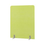 Перегородка акустическая прямая Everprof EVO Acoustic на опорах 1400х28х1800 Ткань Romeo 07